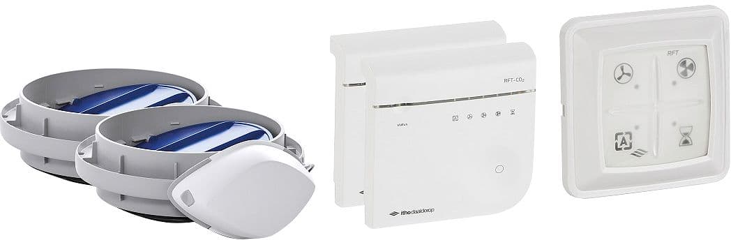 VENTILATION UNIT DUO ZONE SET APURE VENT D250 ITHO DAALDEROP