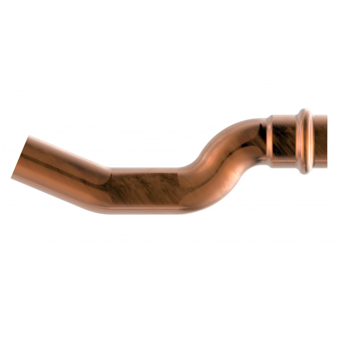 988629254 CU coude croisé, vierge, 22 mm, 1 manchon, (P5086)