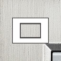 LivingLight - plaque rectangulaire 3 modules Acier brossé
