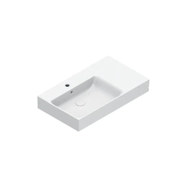 VASQUE A POSER PREMIUM 60 CATALANO CATAGLAZE+ SANS PLAGE ROBINET/TROP-PLEIN BLANC