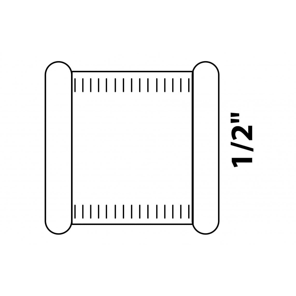 989362155 LT manchon double, chromé, 1/2" F,
