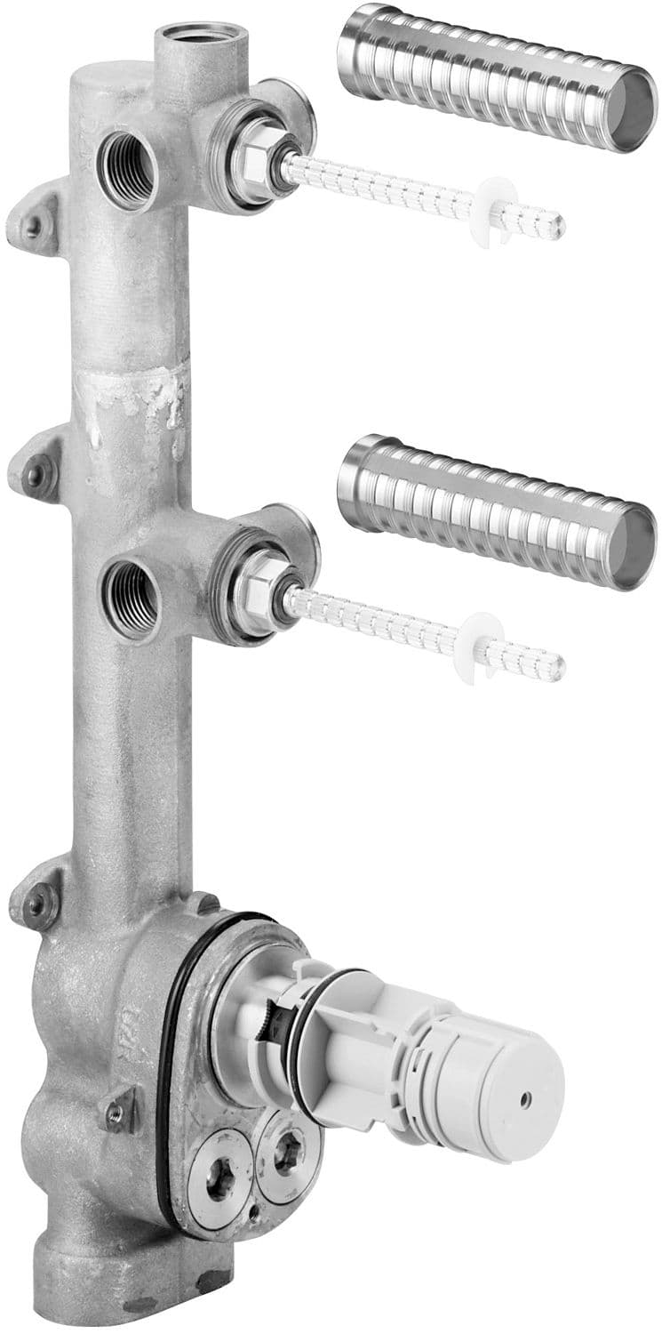 THERMOSTAT A ENCASTRER + 2 ROBINETS D'ARRET DORNBRACHT XTOOL NOUVEAU
