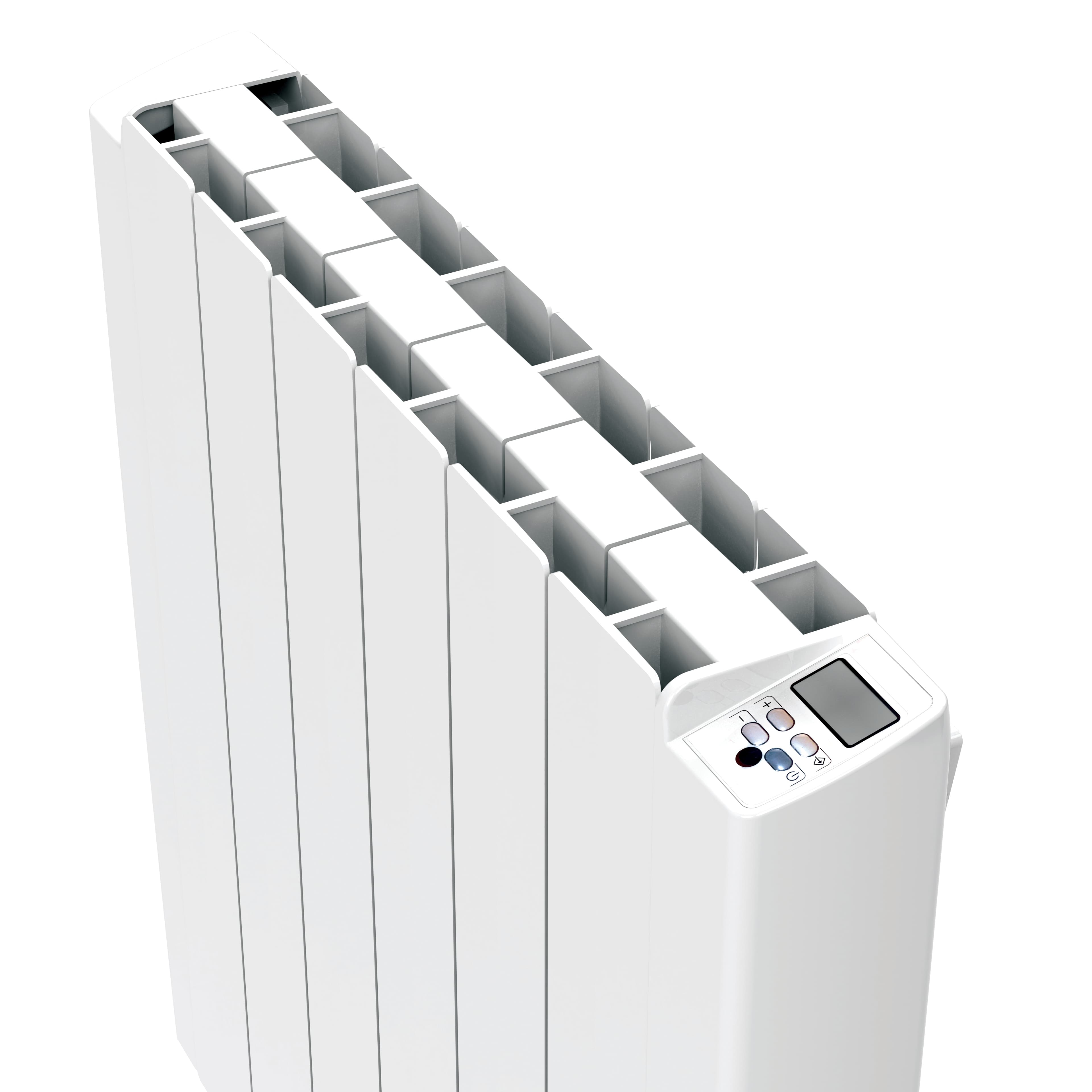 STELRAD ALU SIMPLE DRY - RADIATEUR ÉLECTRIQUE - HORIZONTAL - 580X1080MM - 2000W - BLANC