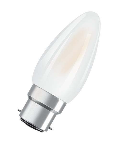 Lampe Led retrofit classic flamme B40 4W / 2700K B22d