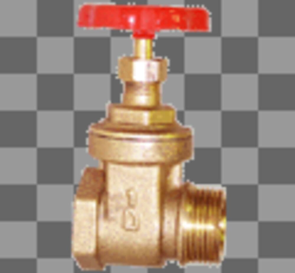 Vanne d'arrêt PN 16 laiton 4/4" MF