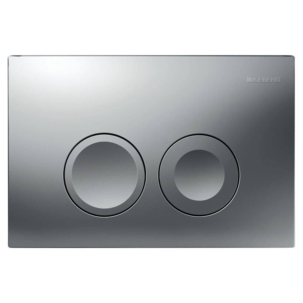 Geberit Delta 25 plaque de commande chrome