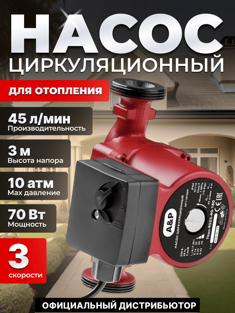 CIRCULATEUR SANITAIRE ALPHA2 25-40 N GRUNDFOS L180 6/4" NEW