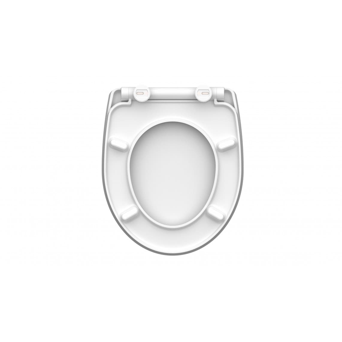 82582 Duroplast HG Toilet seat WATER LILY, with soft close and quick release