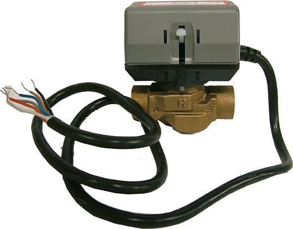 VANNE DE ZONE 2 VOIES HONEYWELL 3/4" 230V 3POINTS