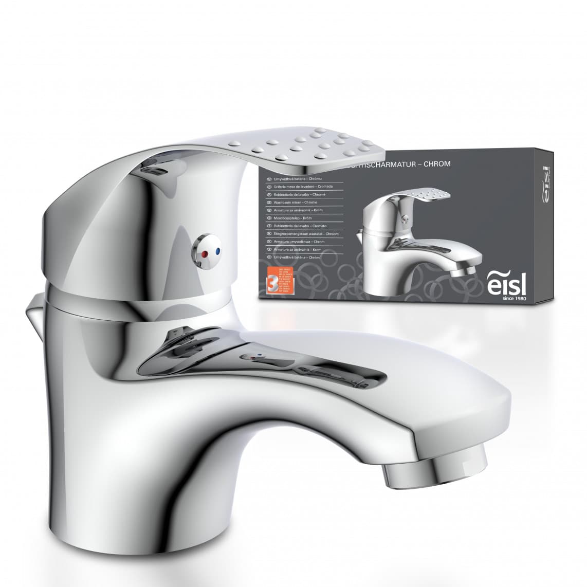 NI075ROCR ROMA Mitigeur lavabo, chromé