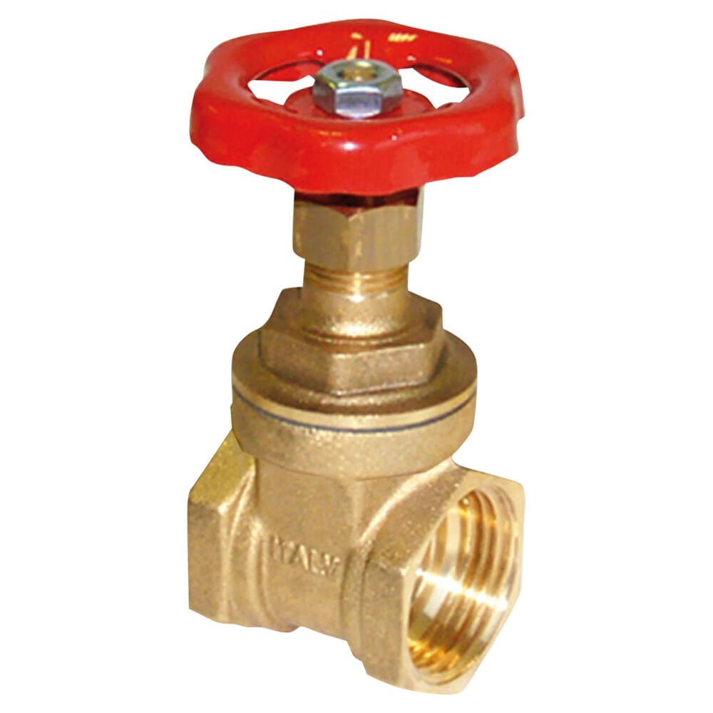 Vanne d'arrêt PN 10 laiton 1/2" FF