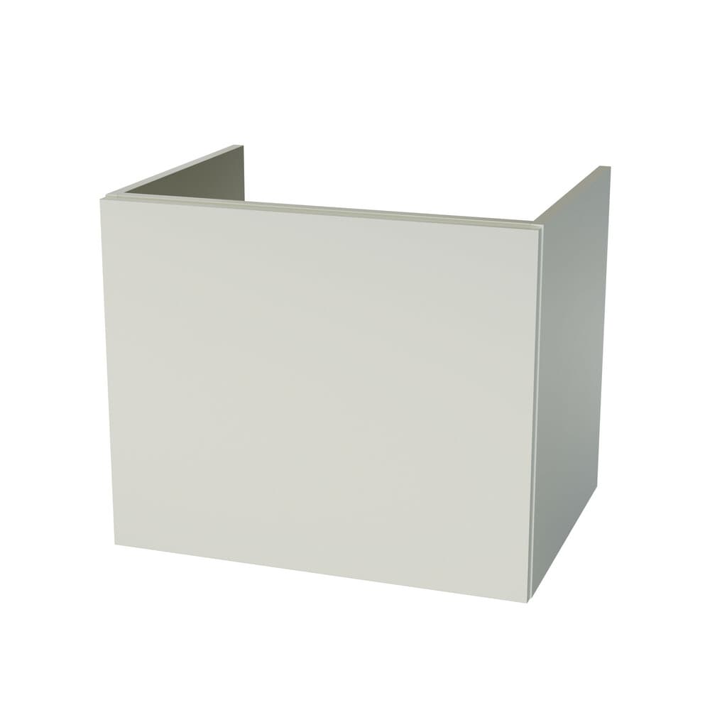 intro Now 45 sous-meuble B600xD455xH500mm 1porte gauche blanc