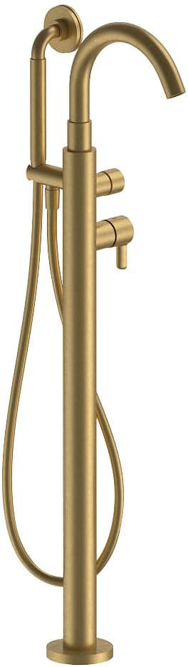 MITIGEUR BAIN LIBRE ICONA CLASSIC FANTINI +DOUCHE A MAIN SANS PIECE ENCASTRE PURE BRASS PVD