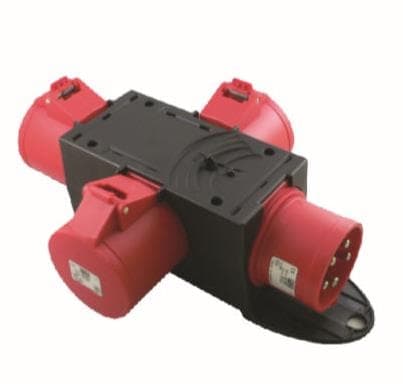 Bloc ABS 32A 3 x 400V + N