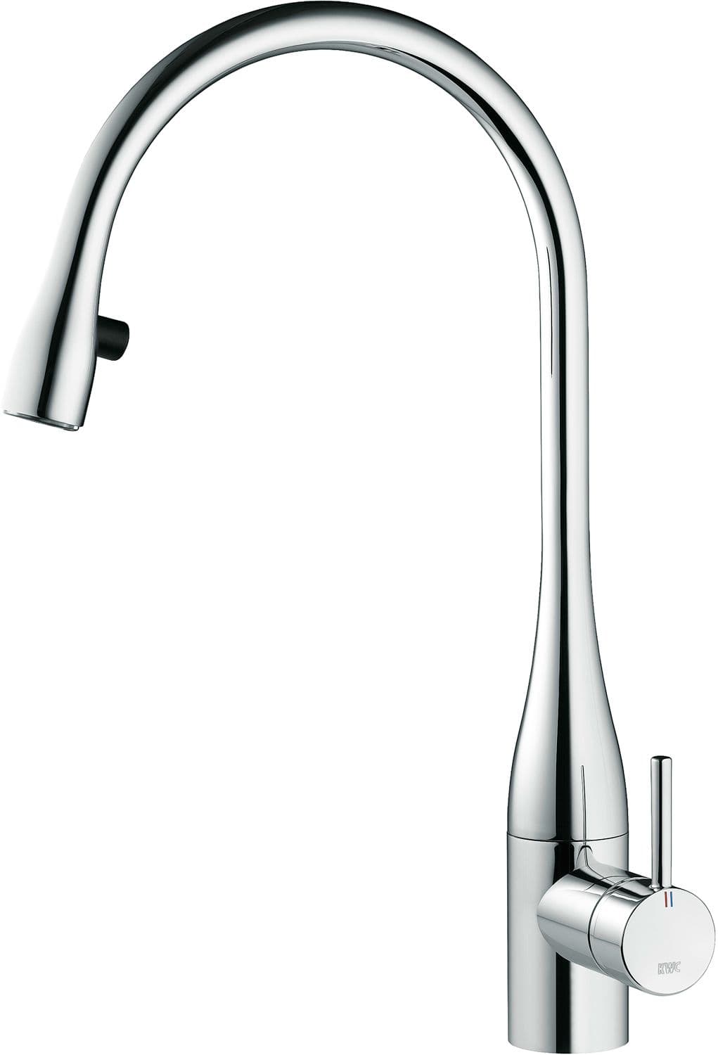 MITIGEUR CUISINE EVE KWC DOUCHETTE EXTRACTIBLE+ LED INOX