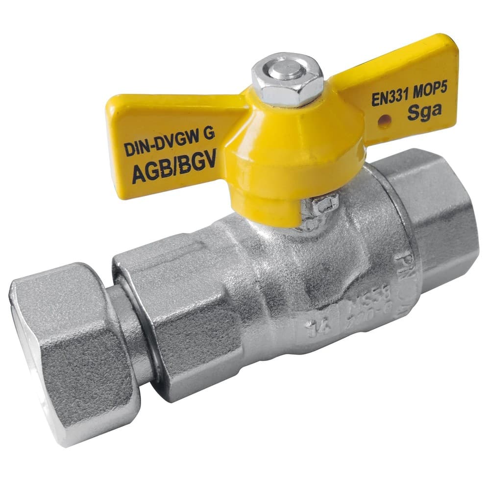 Van Marcke robinet d'arrêt gaz ARGB 1/2" F écrou mobile
