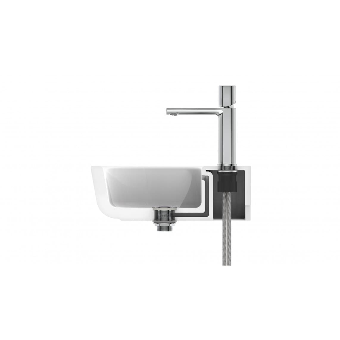 33610 NEW YORK Mitigeur lavabo, chromé