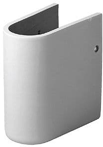CACHE-SIPHON STARCK 3 DURAVIT BLANC