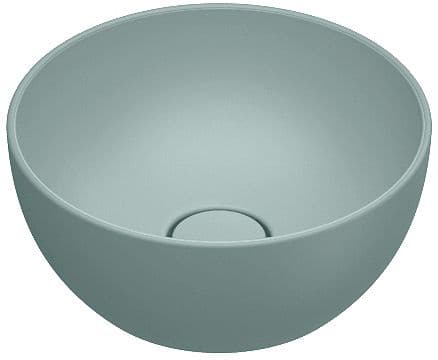 VASQUA A POSER SFERA CATALANO CATAGLAZE+ DIAMETRE 32 H14 SANS TROP-PLEIN ACQUA SATINATO