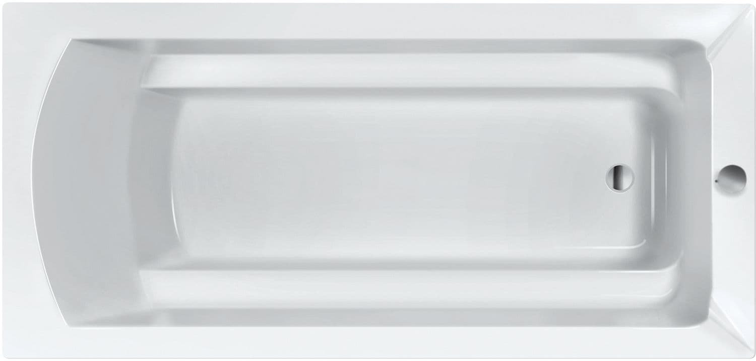 BAIN ACRYL BODYSIZE BADO 170X90 INCLUSIF PIEDS BLANC