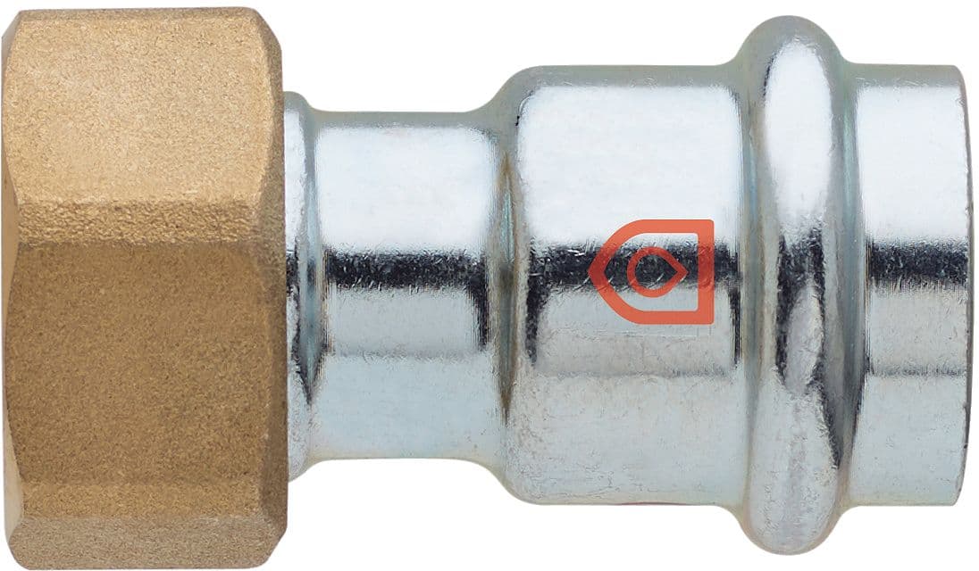 DEMI RACC 28MM-5/4"F ACIER CARBONE FRABO