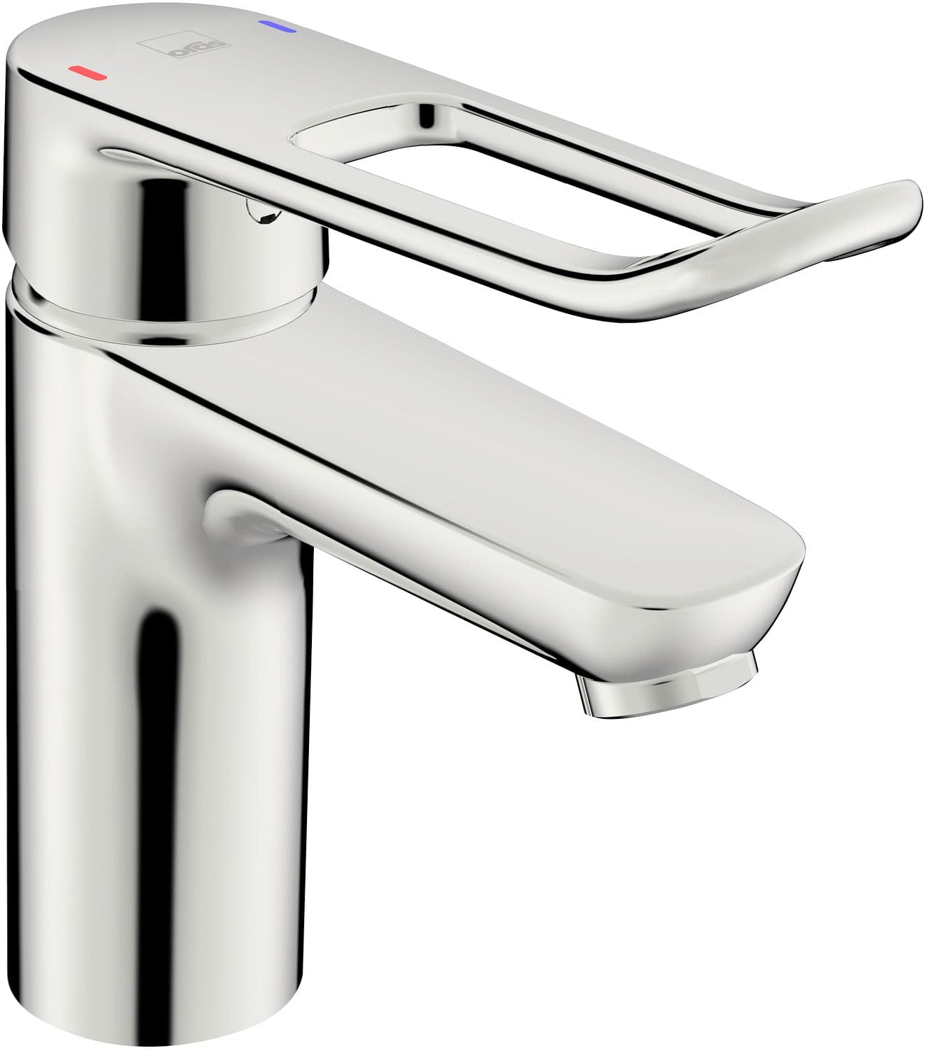 MITIGEUR DE LAVABO HANSA POIGNEE LONG CHROME