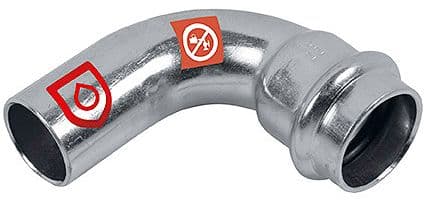 COUDE MF 90° 18MM ACIER CARBONE FRABO