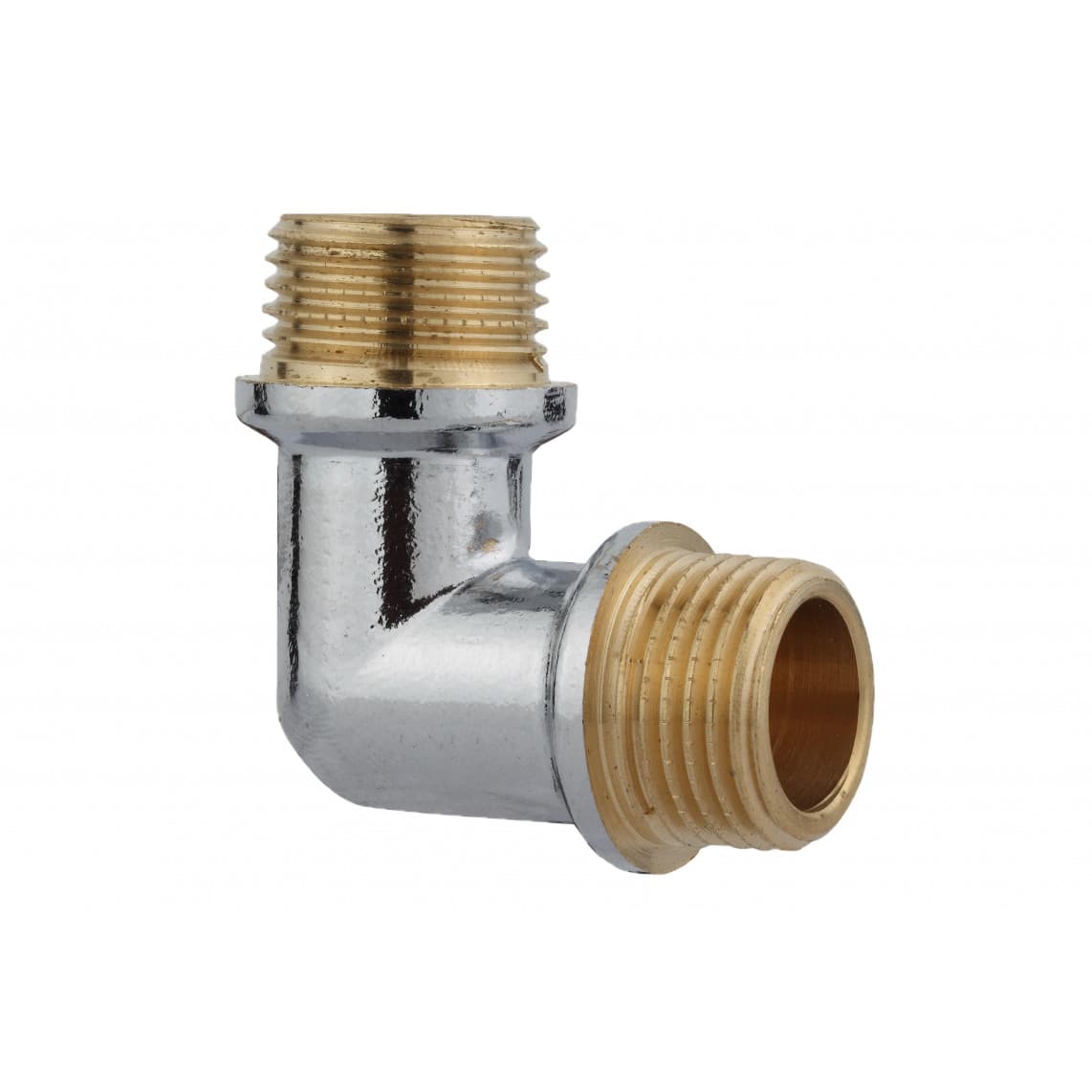 989397155 LT coude 90°, chromé, 3/4" M