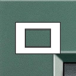 LivingLight - plaque rectangulaire 3 modules Park