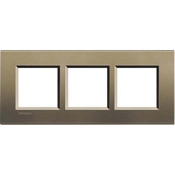 LivingLight - plaque rectangulaire 3 x 2 modules 57mm Square
