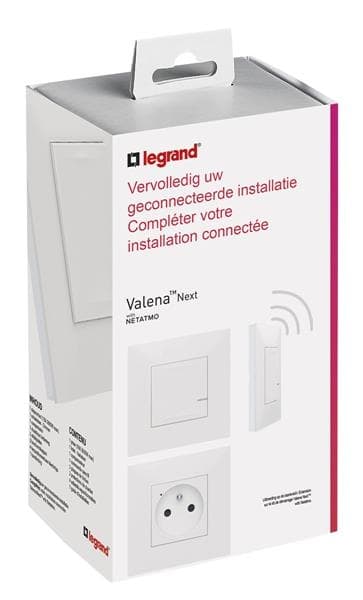Valena NWN - kit d'extension interrupteur + prise connectée Blanc