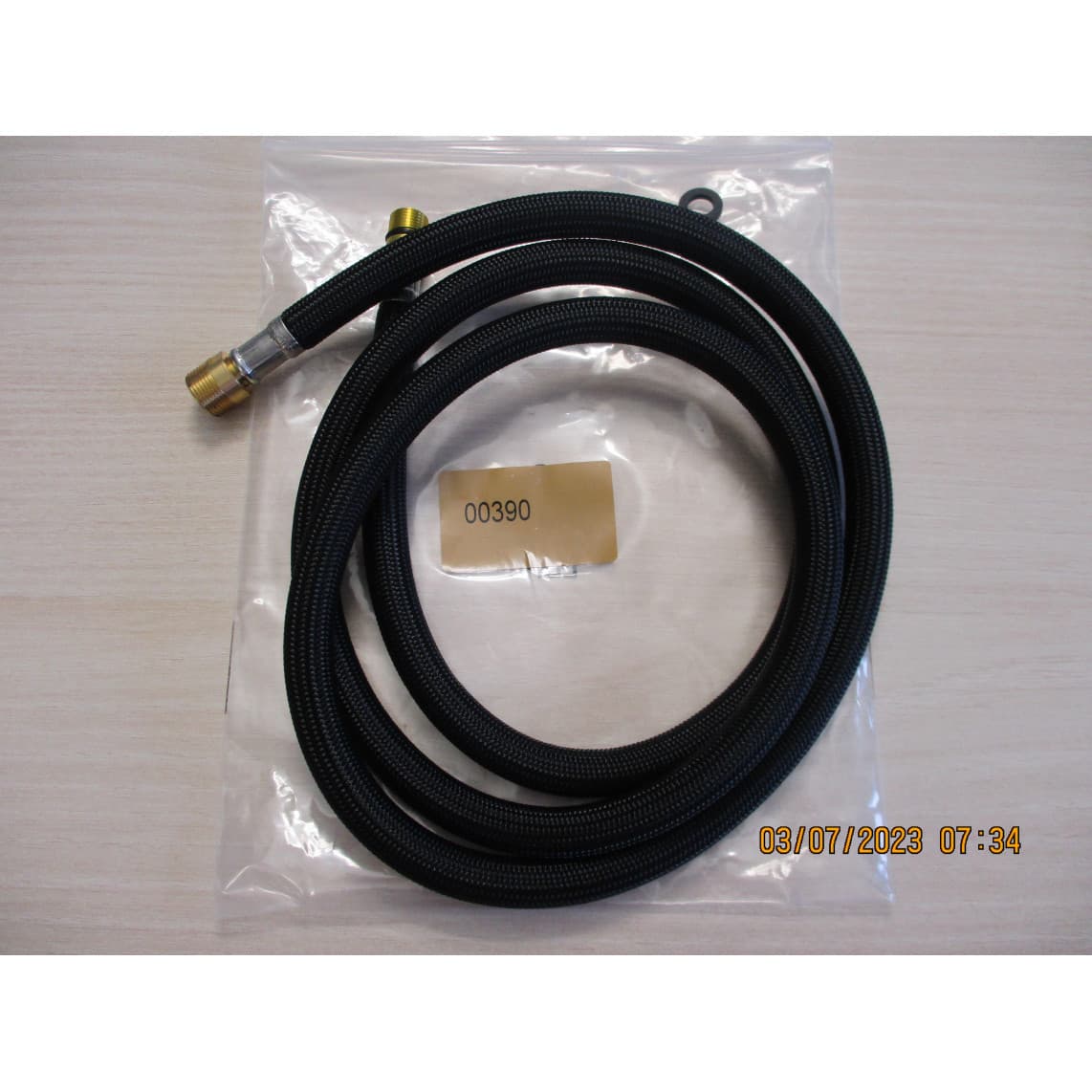 00390 KS Flexible de douche vaisselle, noir, 150 cm, entre autres pour 23707/2