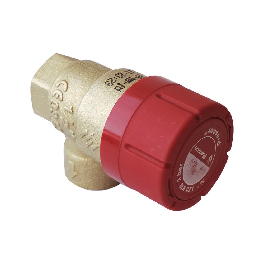 Flamco Prescor soupape de sécurité 1/2" F