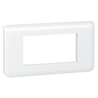 Mosaic plaque horizontale 4 modules Blanc