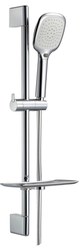 Van Marcke Poggio set de douche complet 65cm 3 jets flexible lisse chromé