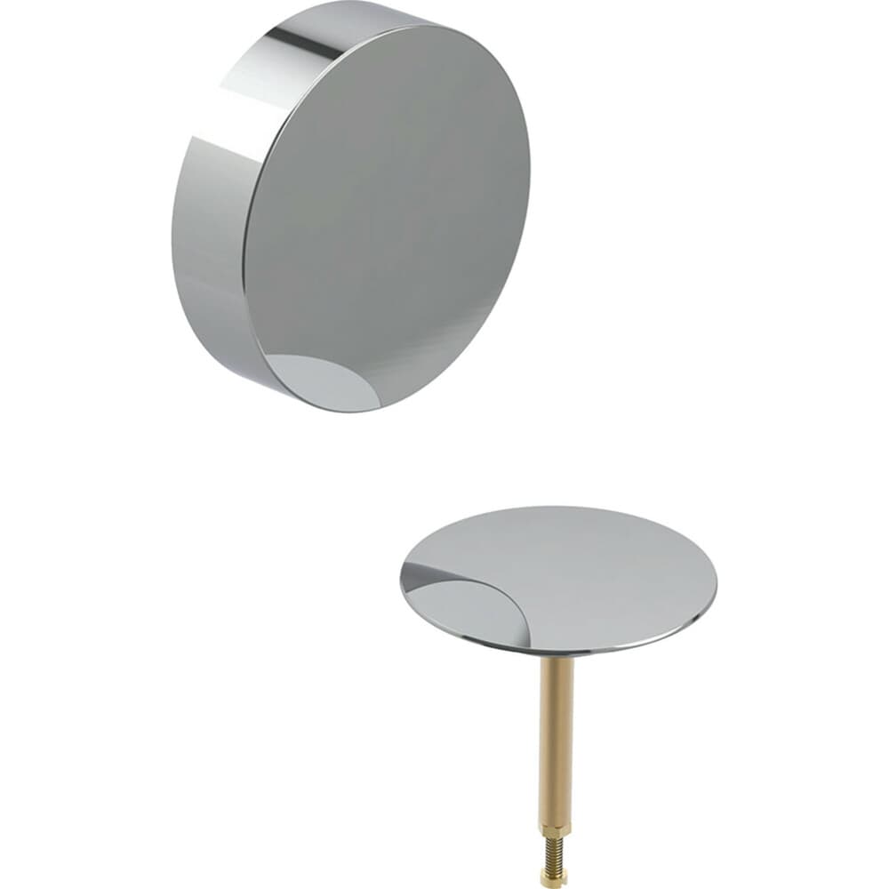 Geberit set finition garniture baignoire rotatif D52mm chromé brillant