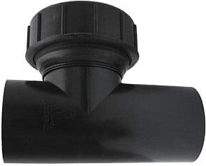 PIECE DE DEBOUCHAGE PE 90°. GEBERIT 110-110MM