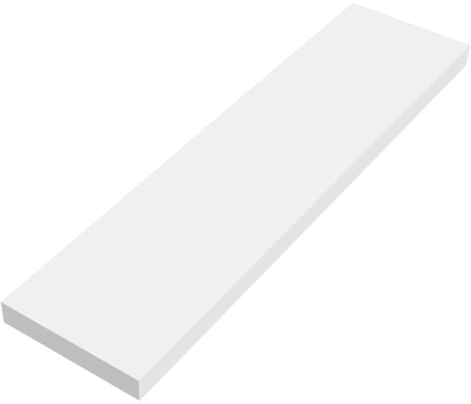 TABLETTE MURALE COFFEE 150X600X25MM JUSQU'A 7KG BLANC MAT