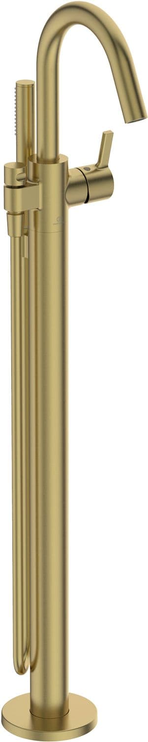 MITIGEUR BAIN LIBRE JOY IDEAL STANDARD SANS PARTI ENCASTRE BRUSHED GOLD