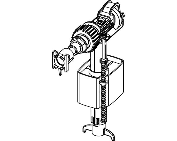 Robinet flotteur Tece F 10 universel 3/8
