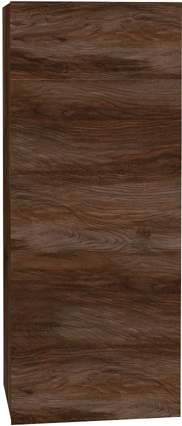 DEMI COLONNE COFFEE 1 PORTE GAUCHE 40 NOYER DECOR VELOURS