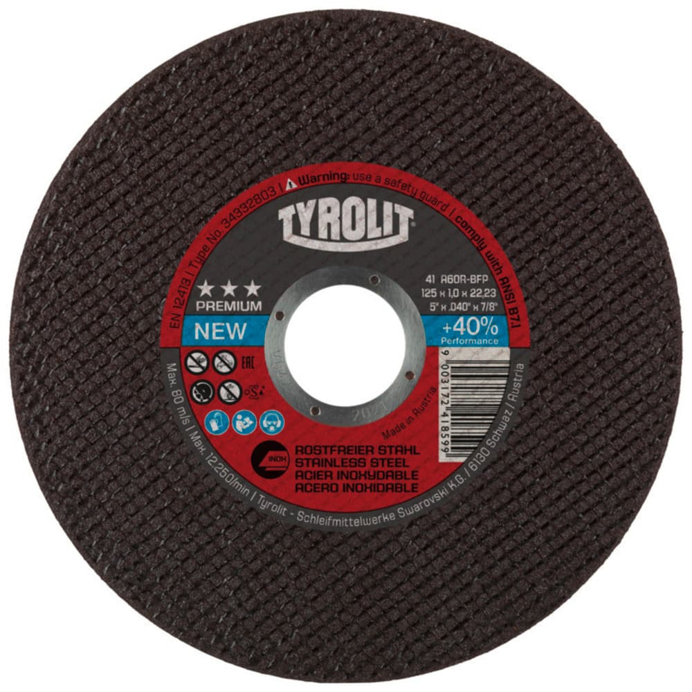 Tyrolit Premium disque à tronçonner pour inox D125
