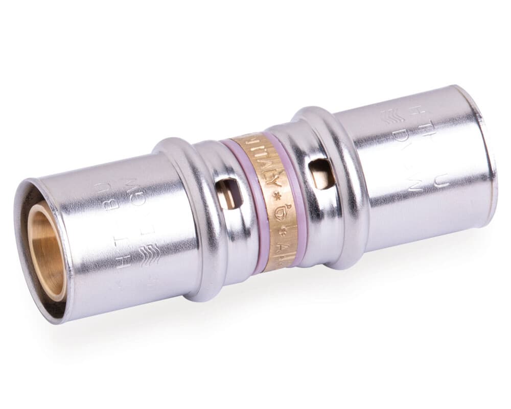 SYSTEMPEX raccord droit tube alu raccord à sertir 32-32