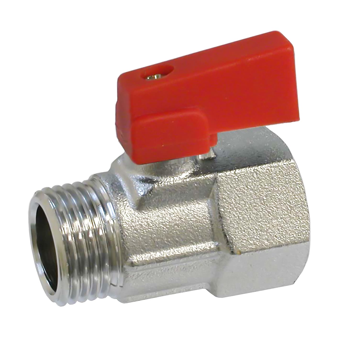 ROBINET A BOULE MINI 126 1/2MF ROUGE