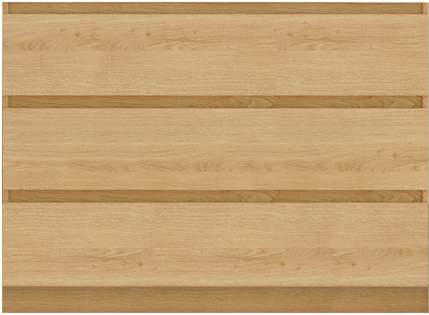 SOUS MEUBLE FORM 3 TIROIRS SOL 120CM+SOCLE CHENE NORDIC