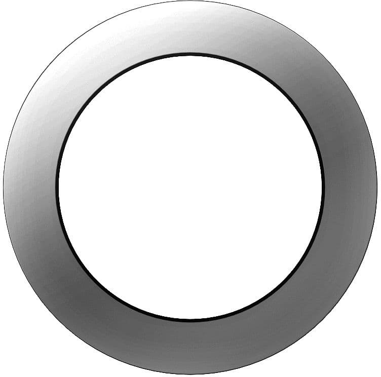 ROSACE FLEX DIAMETRE 60MM GUNMETAL