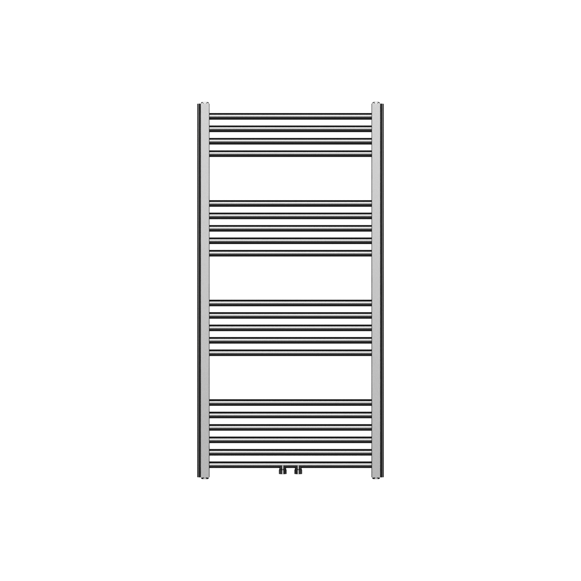 RADIATEUR SÈCHE-SERVIETTES RACCORDEMENT CENTRAL GRIS BRONZE 1200X600-414 WATT