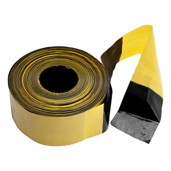 Ruban de balisage super 80 x 500mm Jaune / Noir
