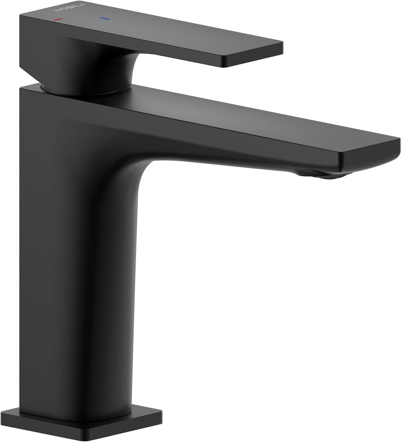MITIGEUR LAVABO SEVEN M NOBILI CLIC-CLAC NOIR MAT