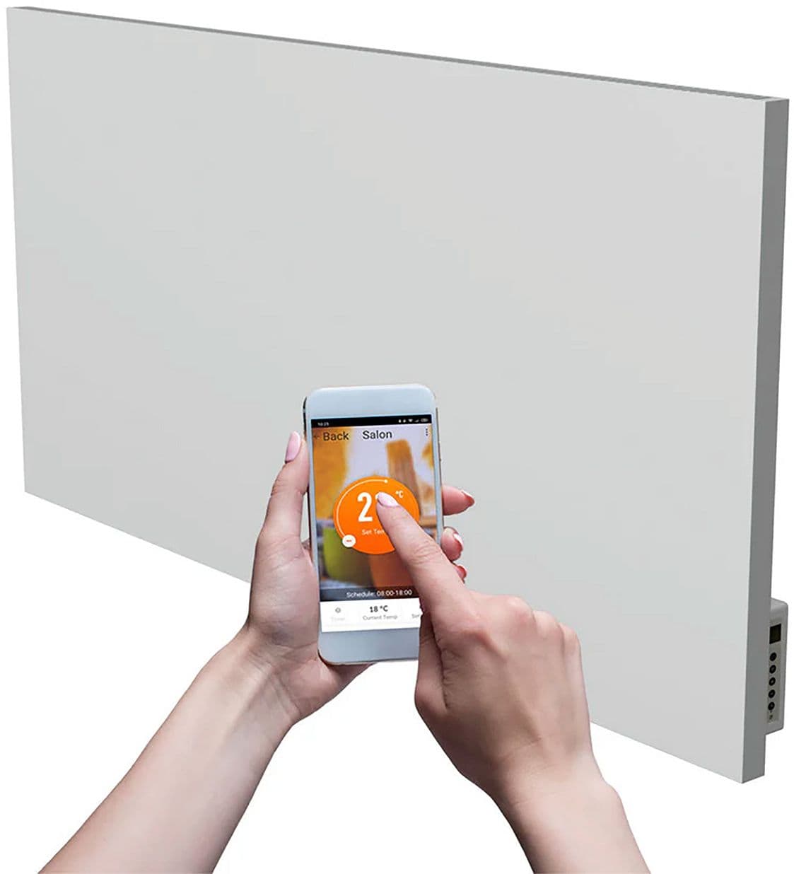 INFRAROUGE PANNEAU MURAL AVEC WIFI SWT TERMOFOL 60X60 350W